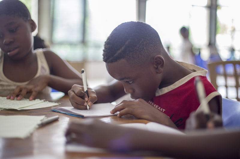 Children learning